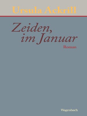 cover image of Zeiden, im Januar